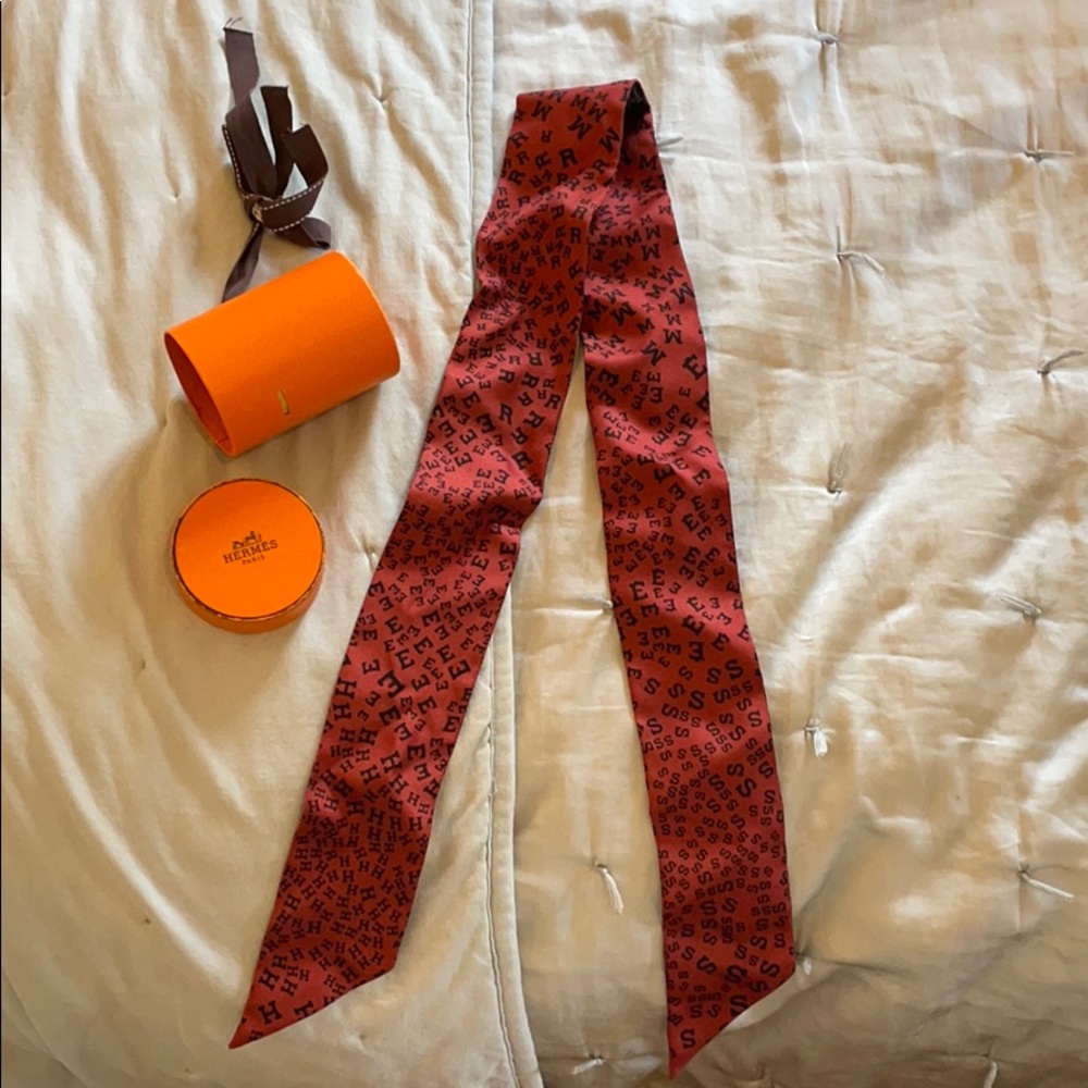 Hermes Silk Bow Tie